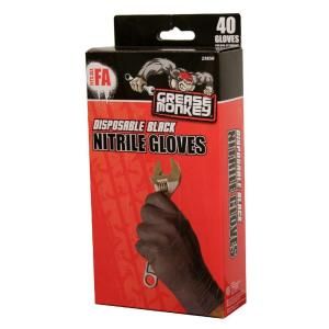 Grease Monkey Nitrile Disposable Gloves (40 Pack) 23850 014