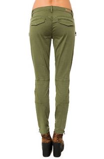 Blank NYC Pants The Full Metal Skinny in Army Green