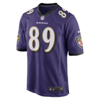 NFL Baltimore Ravens (Steve Smith Sr.) Mens Football Home Game Jersey   New Orc