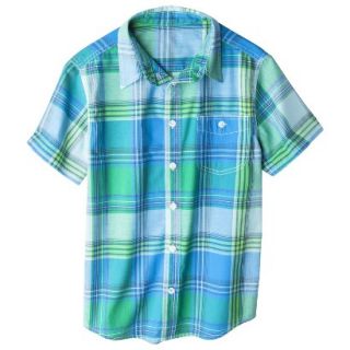 M Button Down Shirts GREEN LRG