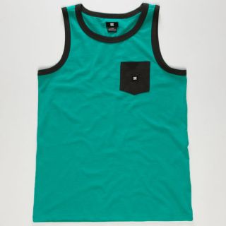Contra Boys Tank Teal Blue In Sizes Medium, X Large, Small, Large For