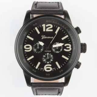 Large Face Watch Black One Size For Men 236229100
