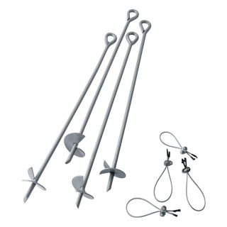 ShelterLogic 4 Pack of 30 Inch Auger Anchors