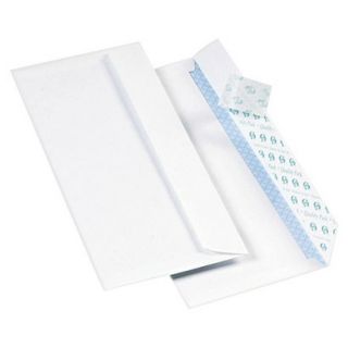 Quality Park Redi Strip Security Tinted Envelope, Contemporary, #10   White