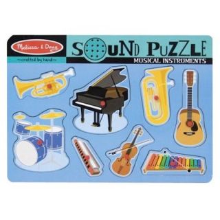 Melissa & Doug Musical Instruments Sound Puzzle