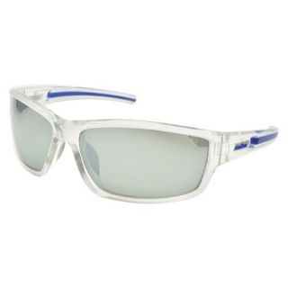 Rectangle Sunglasses   White/Blue