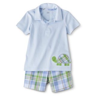 Just One YouMade by Carters Boys 2 Piece Set   Blue/Green 18 M