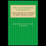 Sustainable University Green Goals and New Challenges for Higher Education Leaders