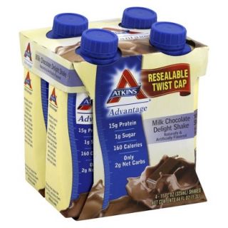Atkins Chocolate Delight Shake   4 Count