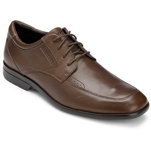 Rockport Mens Business Lite Moc Toe Medium Brown Shoes, Size 13 M   K62941