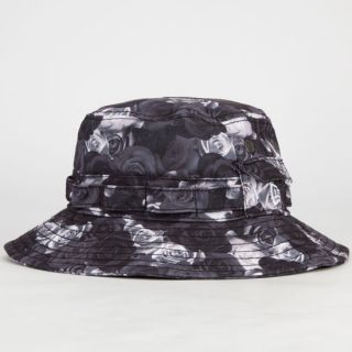 Bloom Mens Bucket Hat Black/White One Size For Men 236027125