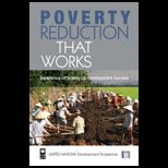 Poverty Reduction That Works