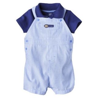 Just One YouMade by Carters Boys Shortall and Bodysuit Set   Navy/White 18 M