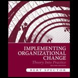 Implementing Organizational Change