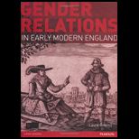 Gender Relations in Early Modern England