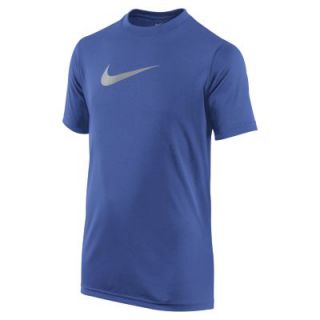 Nike Legend Short Sleeve Boys Training Shirt   Game Royal