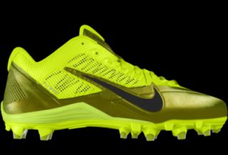 Nike Alpha Pro TD iD Custom Mens Football Cleats   Yellow