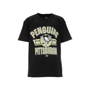 Pittsburgh Penguins Old Time Hockey NHL Youth Bowman T Shirt