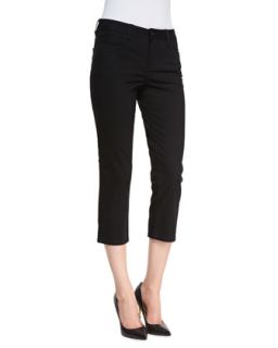 Womens Chloe Cropped Newport Twill Pants   Christopher Blue
