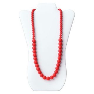 Nixi by Bumkins Ciclo Teething Necklace   Red
