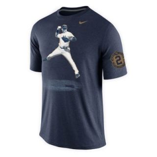 Nike Jump Throw (MLB Yankees / Derek Jeter) Mens T Shirt   Navy
