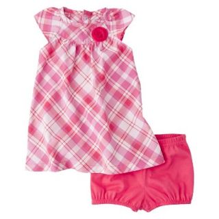 Just One You;Made by Carters Girls Dress and Panty Set   Pink9M