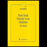 New York Family Law Yellowbook 2012