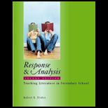 Response & Analysis  Teaching Literature in Secondary School