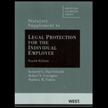 Legal Protection For Individual Employee   Stat. Supp.