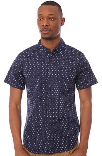 The Obey Buttondown Dexter in Navy