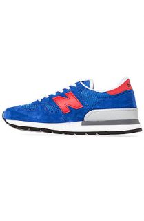 New Balance Sneaker Made in USA National Parks 990 Sneaker in Blue