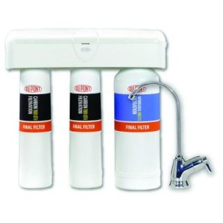 DuPont 3 Stage QuickTwist Purifier Undersink Water Filtration System WFQT390005