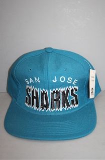 And Still x For All To Envy Vintage San Jose Sharks Starter Snapback NWT 90s