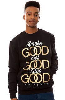 Rock Smith Sweatshirt Good Black/Gold