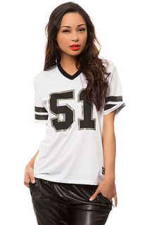 Crooks and Castles Jersey 5150 Football in White