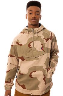 Mark Jonster Jacket Hiking Anorak in Desert Camo Brown