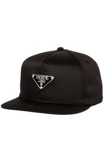 DOPE Hat Milan Snapback in Black