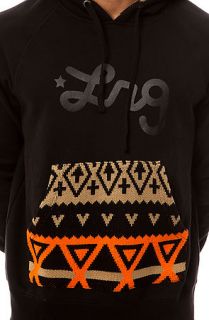 LRG Pullover Hoody Alpiner in Black