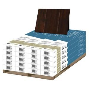 Mohawk Chocolate Hickory 1/2 in. x 5 in. Wide x Random Length Soft Scraped Engineered Hardwood Flooring (375 sq. ft. / pallet) HHHS5 11P
