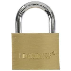 Brinks Home Security 2 in. (50 mm) Solid Brass Keyed Lock 171 50001