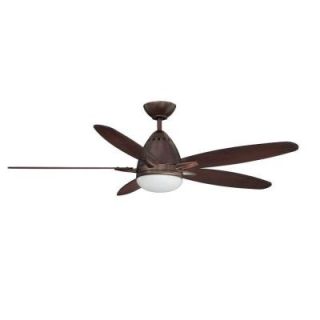 Designers Choice Collection Genisis 52 in. Oil Brushed Bronze Ceiling Fan DISCONTINUED AC19452 OBB