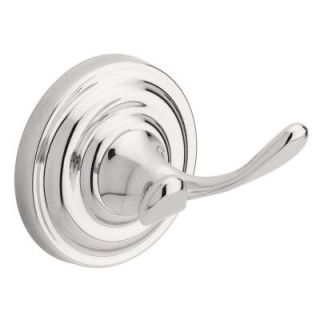 Delta Greenwich Double Robe Hook in Polished Chrome 138275