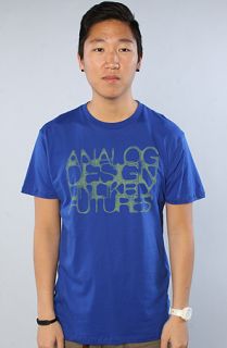 Analog The Corrosion Slim Fit Tee in Cobalt