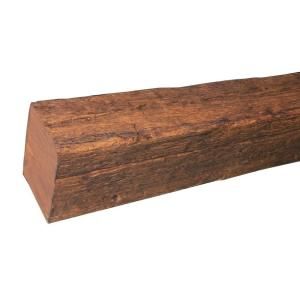 Superior Building Supplies 13 in. x 15 in. x 19 ft. Faux Wood Rustic Beam T 38