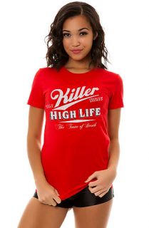 Kill Brand The Killer High Life Tee in Red