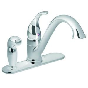MOEN Camerist Single Handle Kitchen with Spray in Chrome 7835
