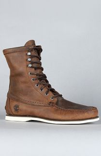 Timberland The Heritage 8 Handsewn Boat Leather Boot in Roughcut Gaucho