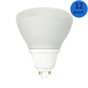 Feit Electric 125W Equivalent Soft White (2700K) BR40 CFL Flood Light Bulb (12 Pack) PLS26BR40/27K/12
