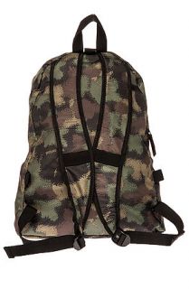 Wutang Brand Limited Backpack Spray Camo Packable in Woodland Camo Green