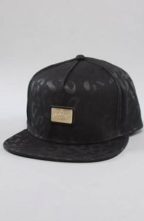 10 Deep Hat Gold Standard Snapback in Black